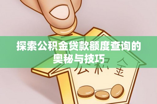 南木林探索公积金贷款额度查询的奥秘与技巧
